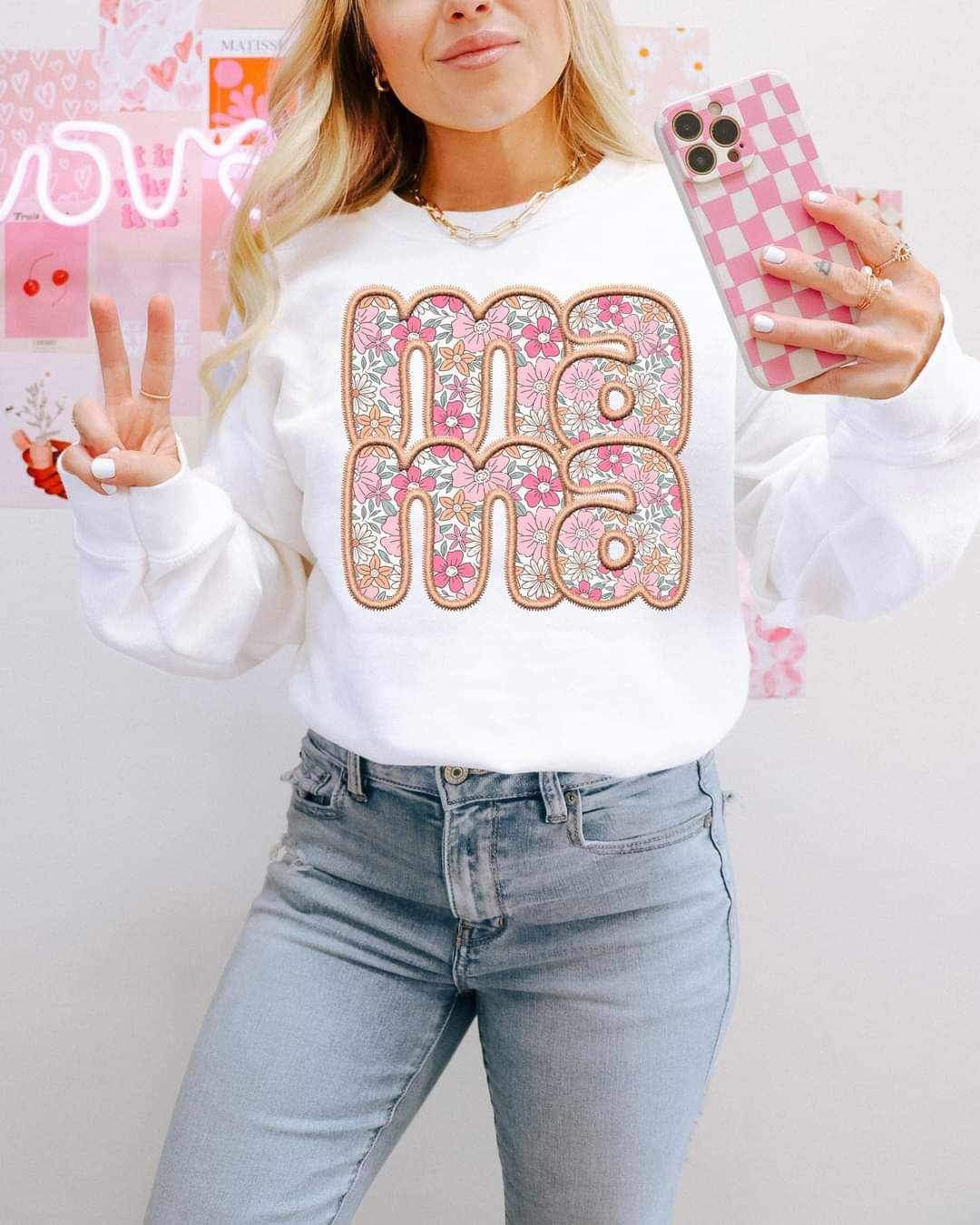 Mama floral filled (LYTTLE) 20336 DTF transfer