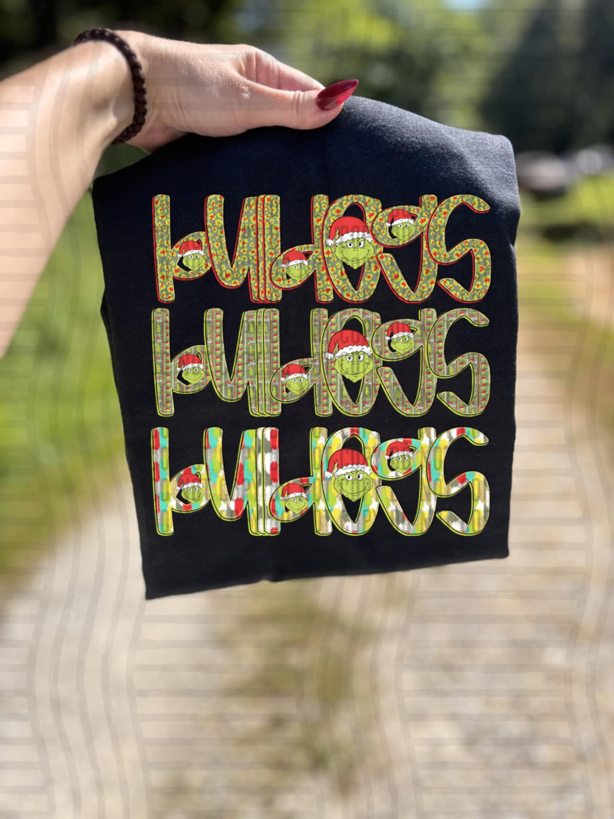 Bulldogs Green guy mascot (caplinger) DTF transfer