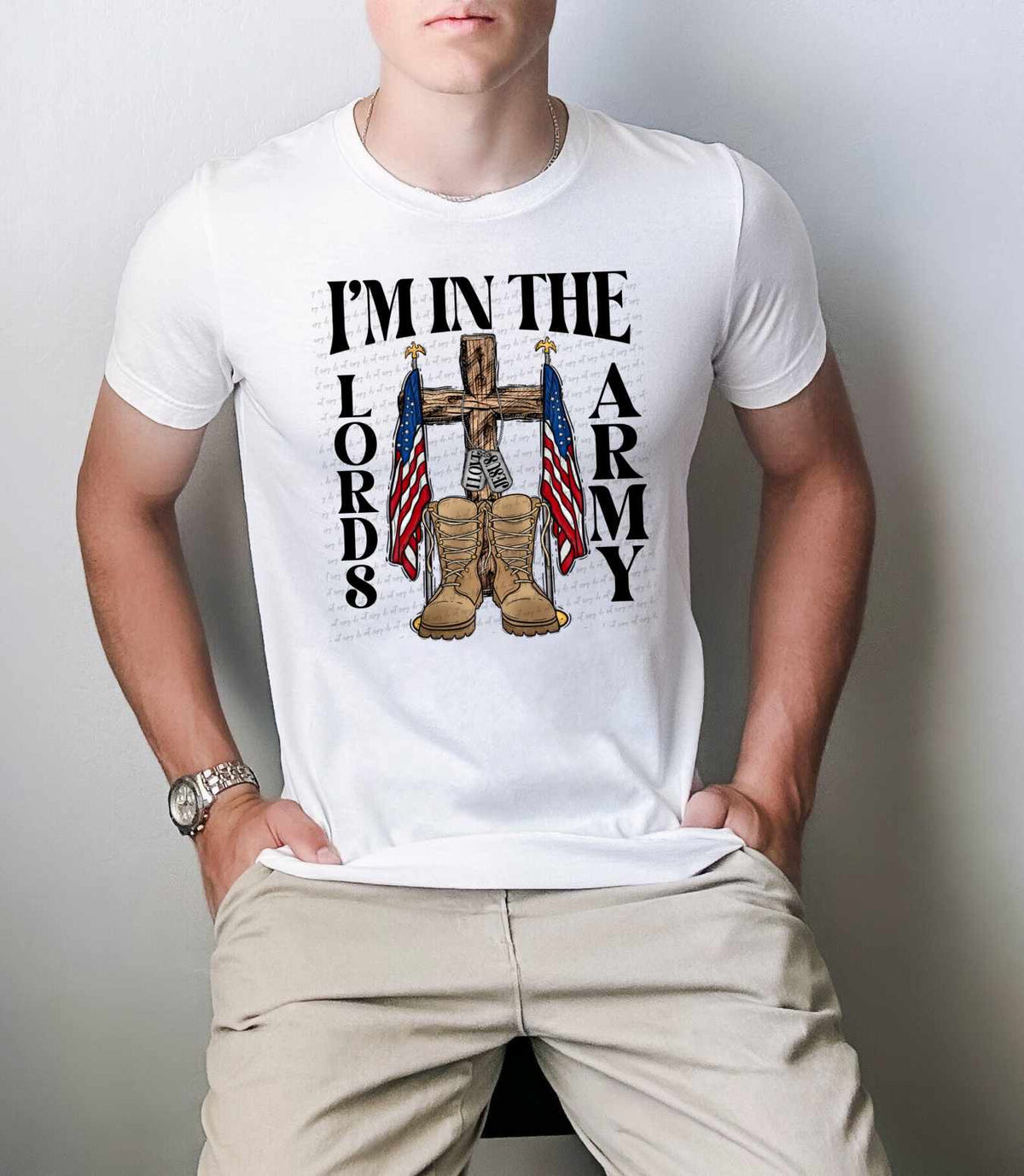 I’m in the lords army 29670 DTF transfer