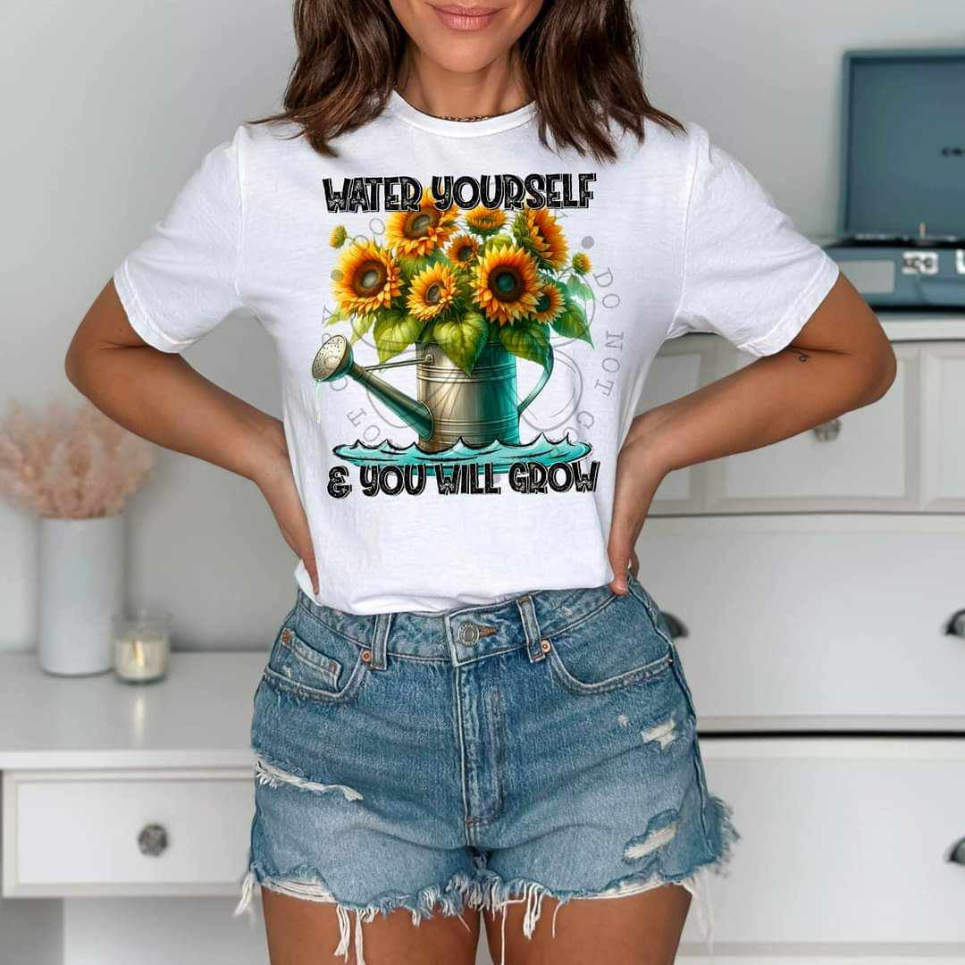 Water yourself & you will grow (FDCD) 29707 DTF transfer