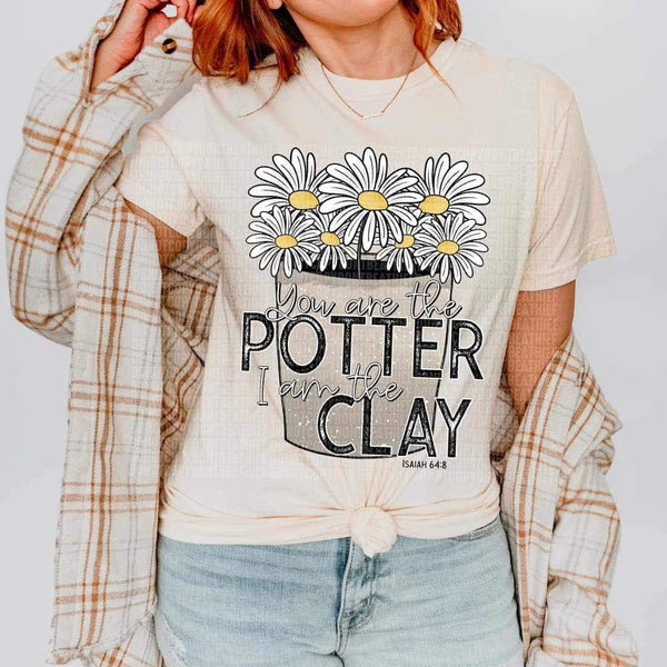 You are the potter i am the clay 20379 DTF transfer