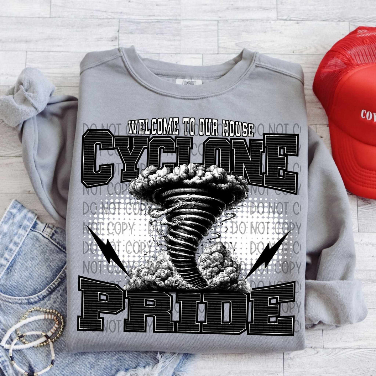 Welcome to our house cyclone pride (SWD) 29775 DTF transfer