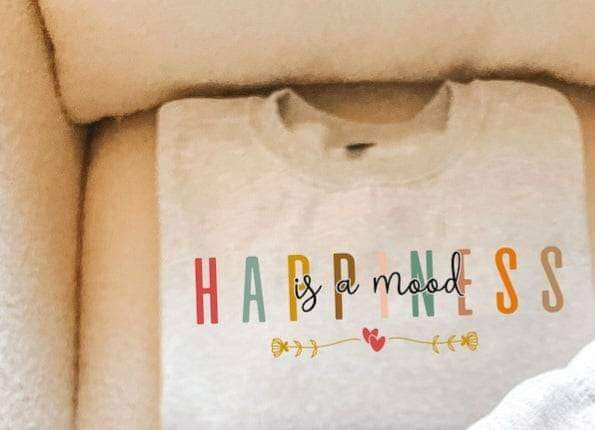 Happiness is a mood 20495 DTF transfer