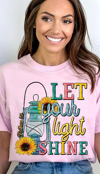 Let your light shine lantern 62474 DTF transfer