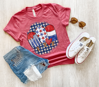 Patriotic Popsicles Trio 13452 DTF transfer