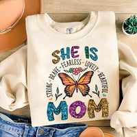 She is mom butterfly 29863 DTF transfer