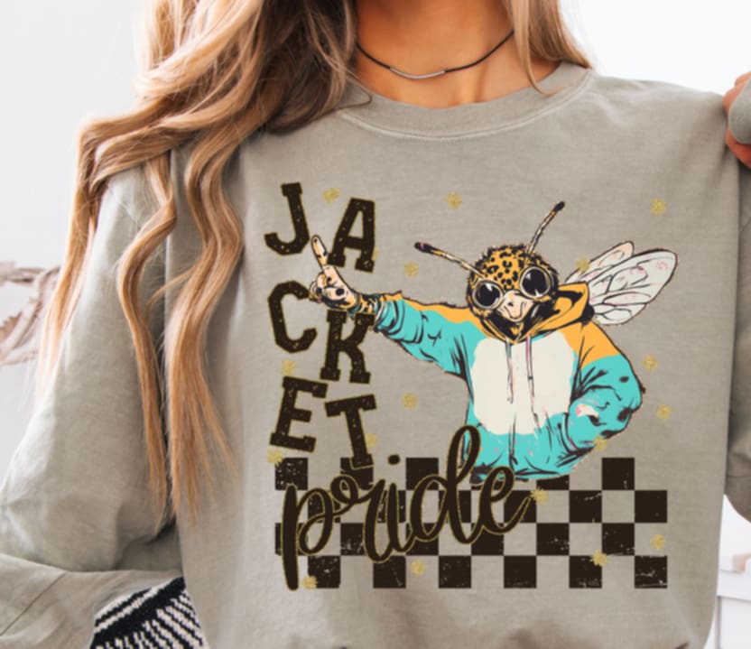 Jacket Pride mascot (s&g) DTF transfer