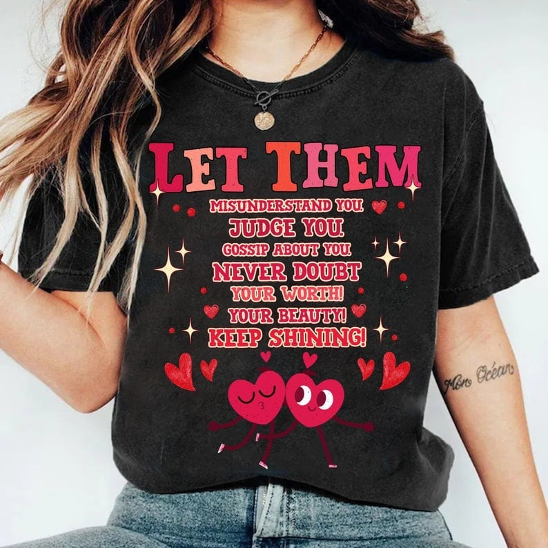Let them misunderstand you judge you 29847 DTF transfer