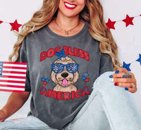 Dog bless America golden doodle 29922 DTF transfert