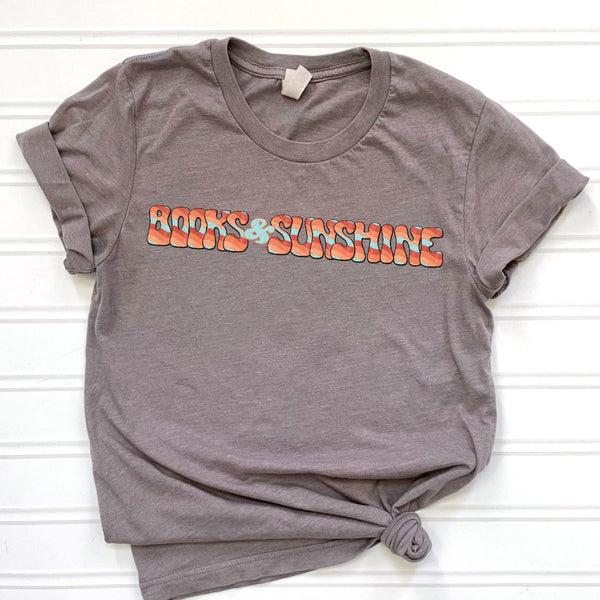 Books & sunshine orange and blue 41849 DTF TRANSFER