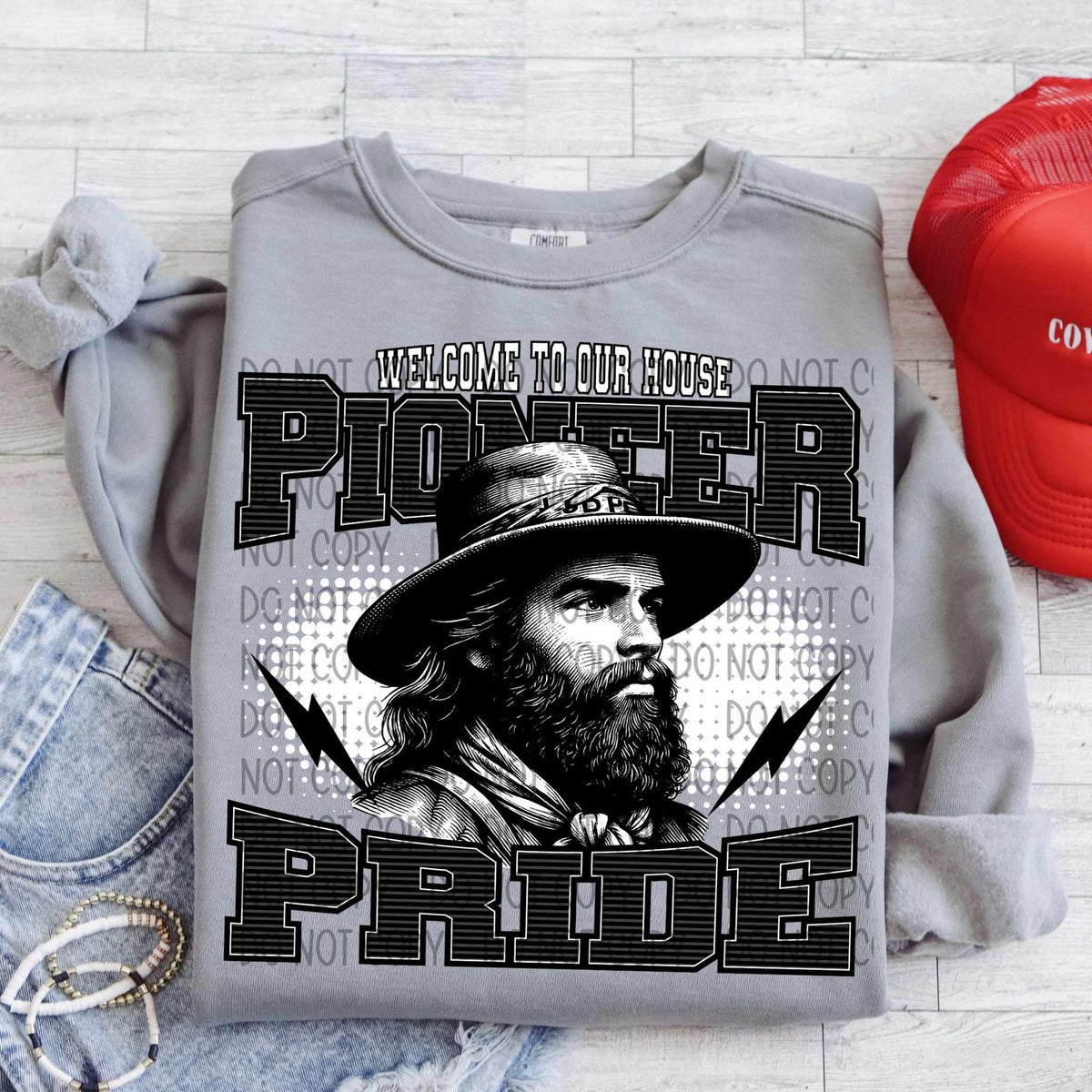 Welcome to our house pioneer pride 29951 DTF transfer