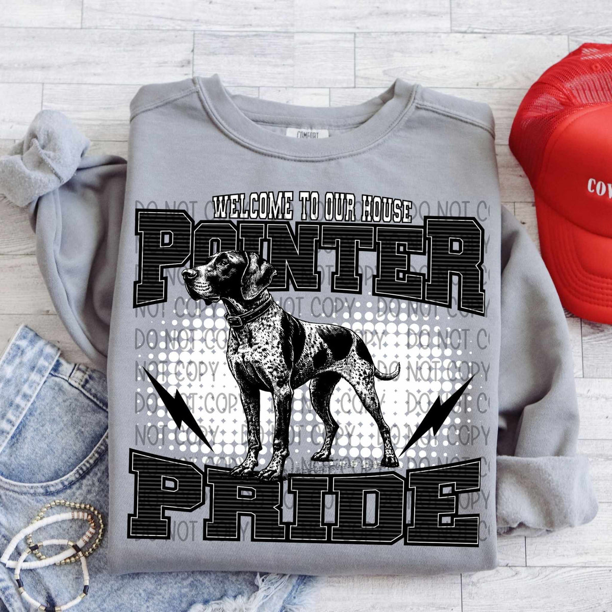 Welcome to our house pointer pride 29949 DTF transfer
