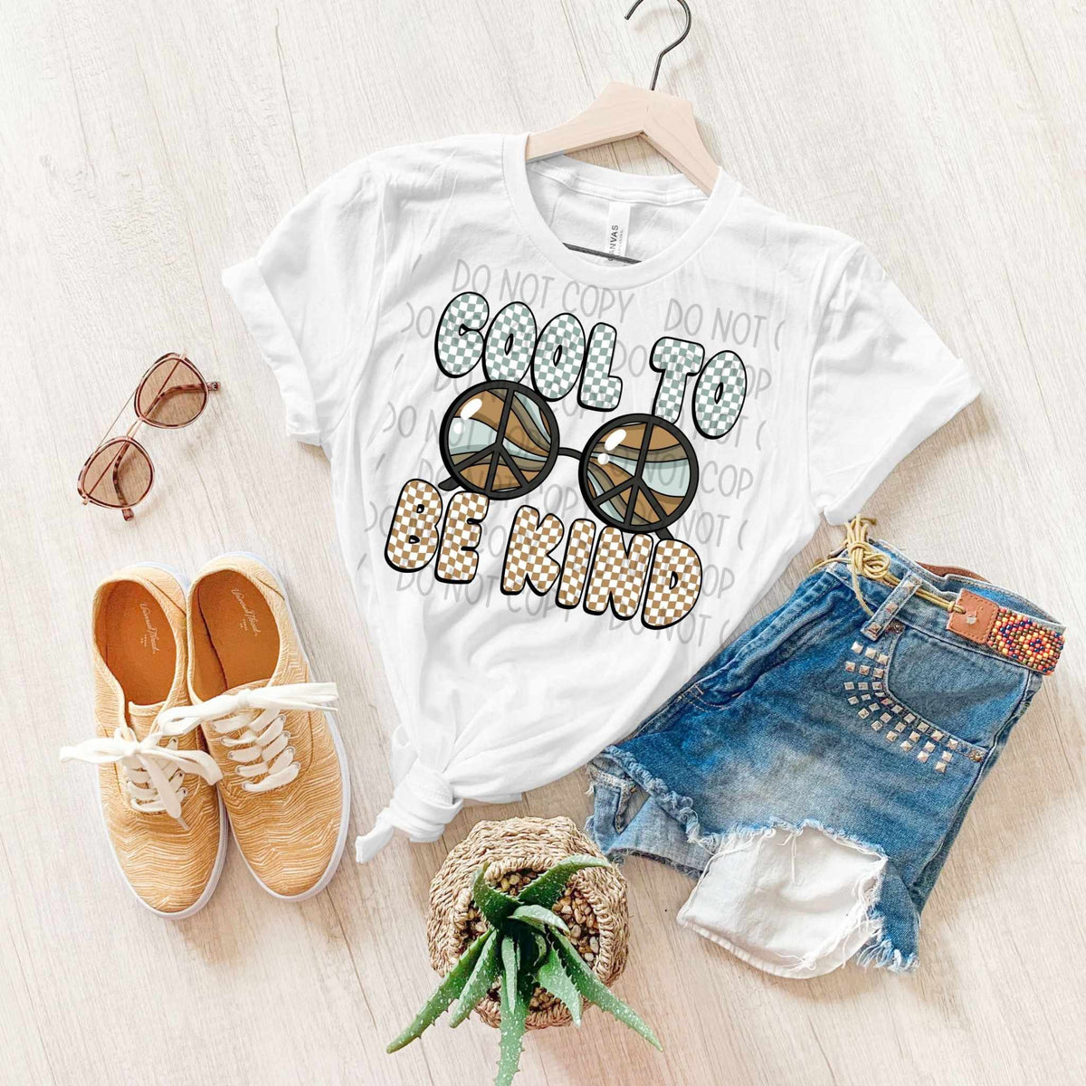 Cool to be kind sunglasses (SWD) 29983 DTF transfer