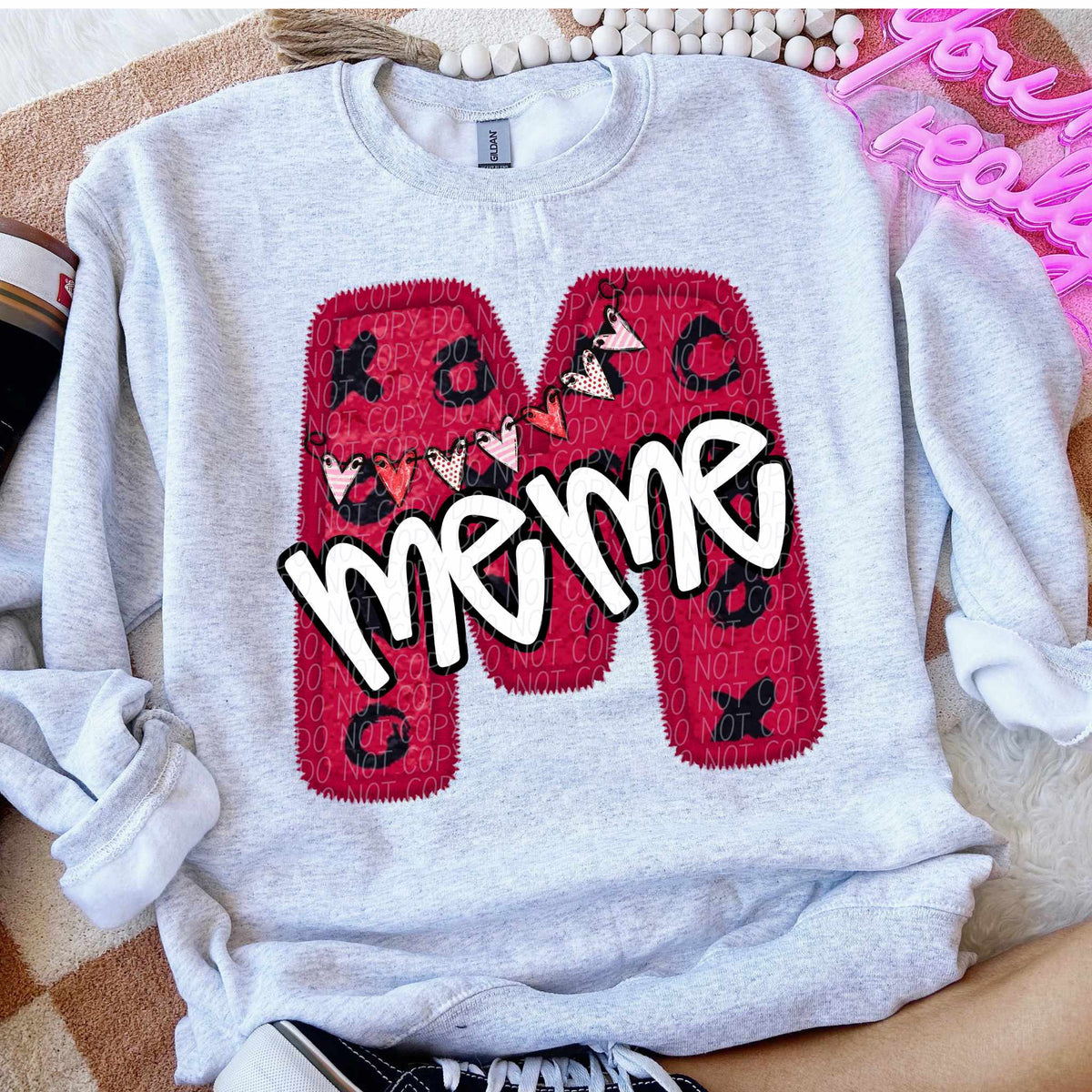 M meme valentine (CITY) 79081 DTF transfer