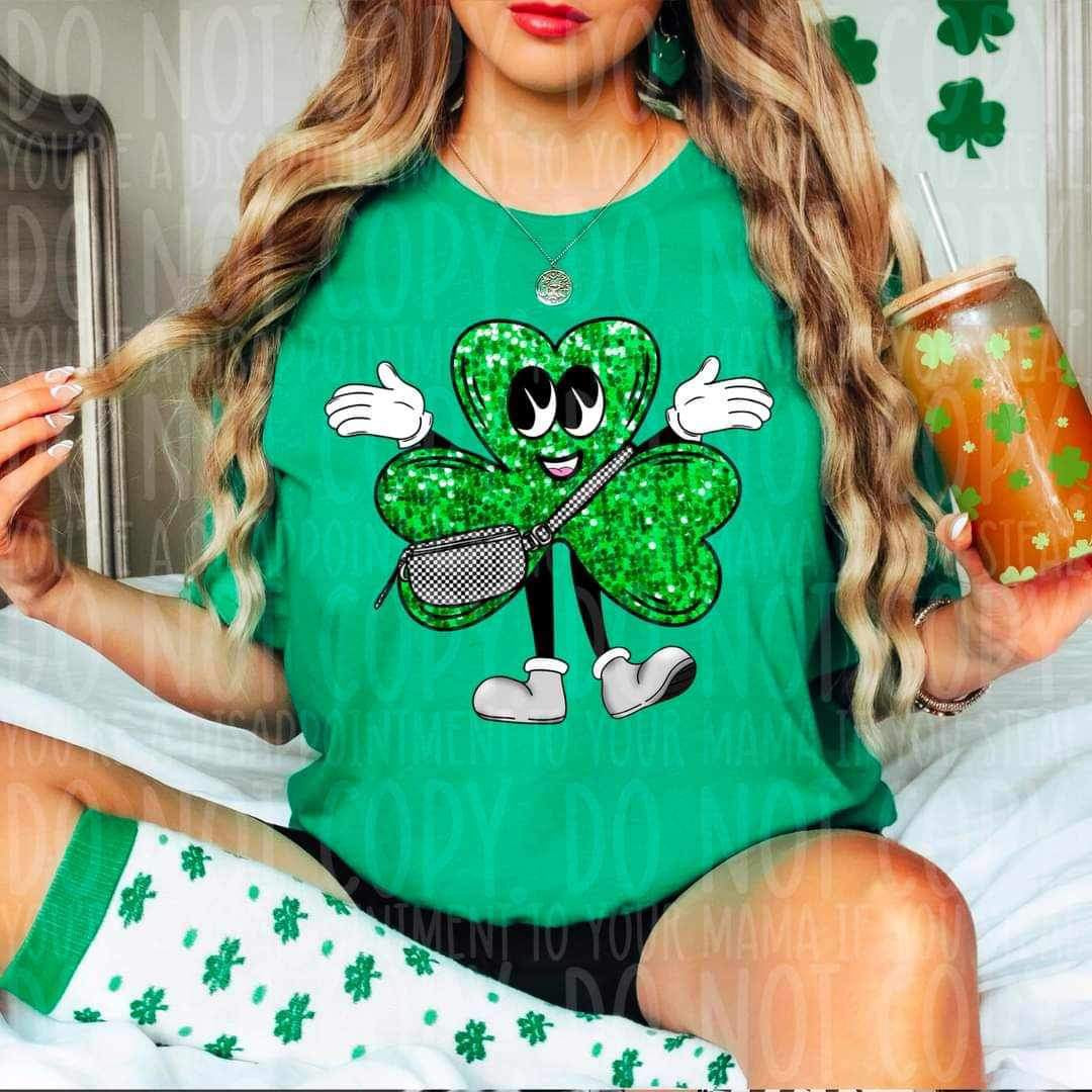 Clover with bag 20611 DTF transfer