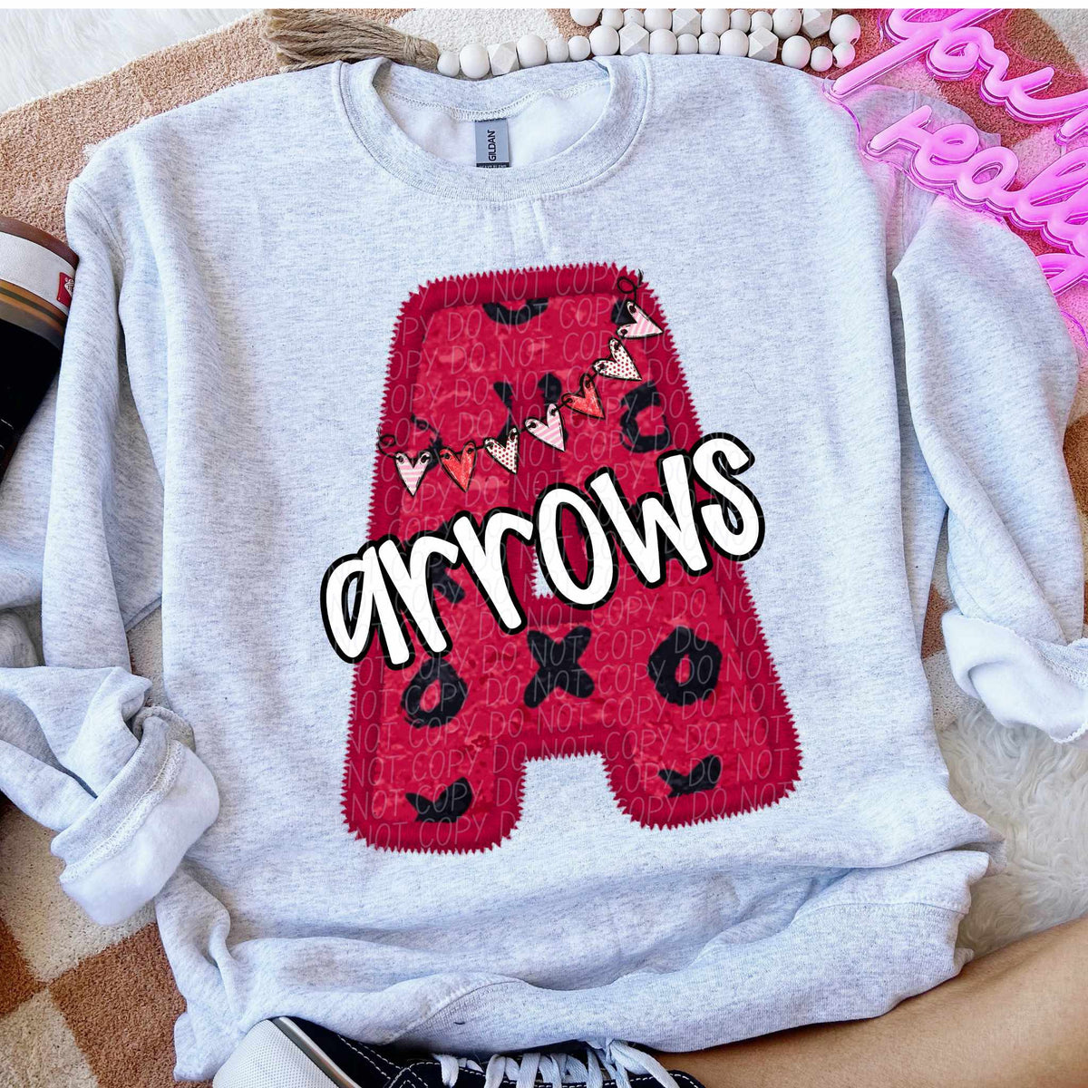 A arrows valentine (CITY) 77901 DTF transfer