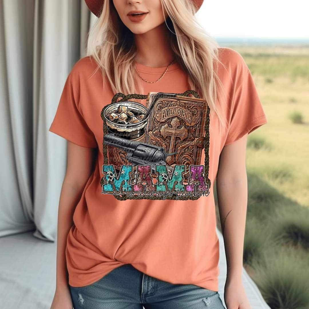 Mama is always packin (CCC) 20633 DTF transfer