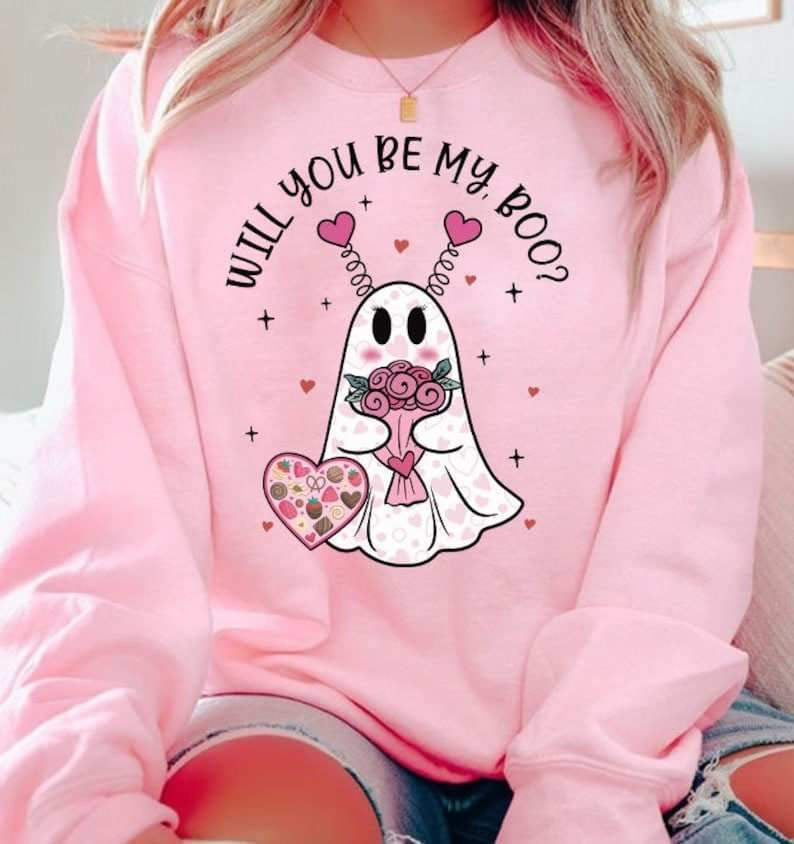 Will you be my boo ghost 20665 DTF transfer