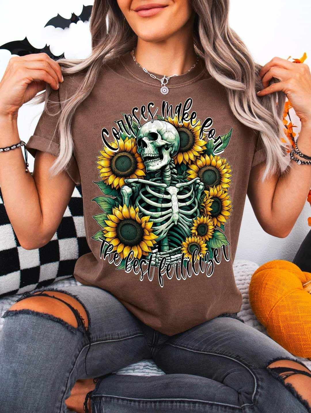 Corpses make for the best fertilizer (DDD) 62627 DTF transfer