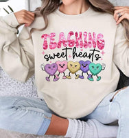 Teaching sweethearts candy hearts 20657 DTF transfer