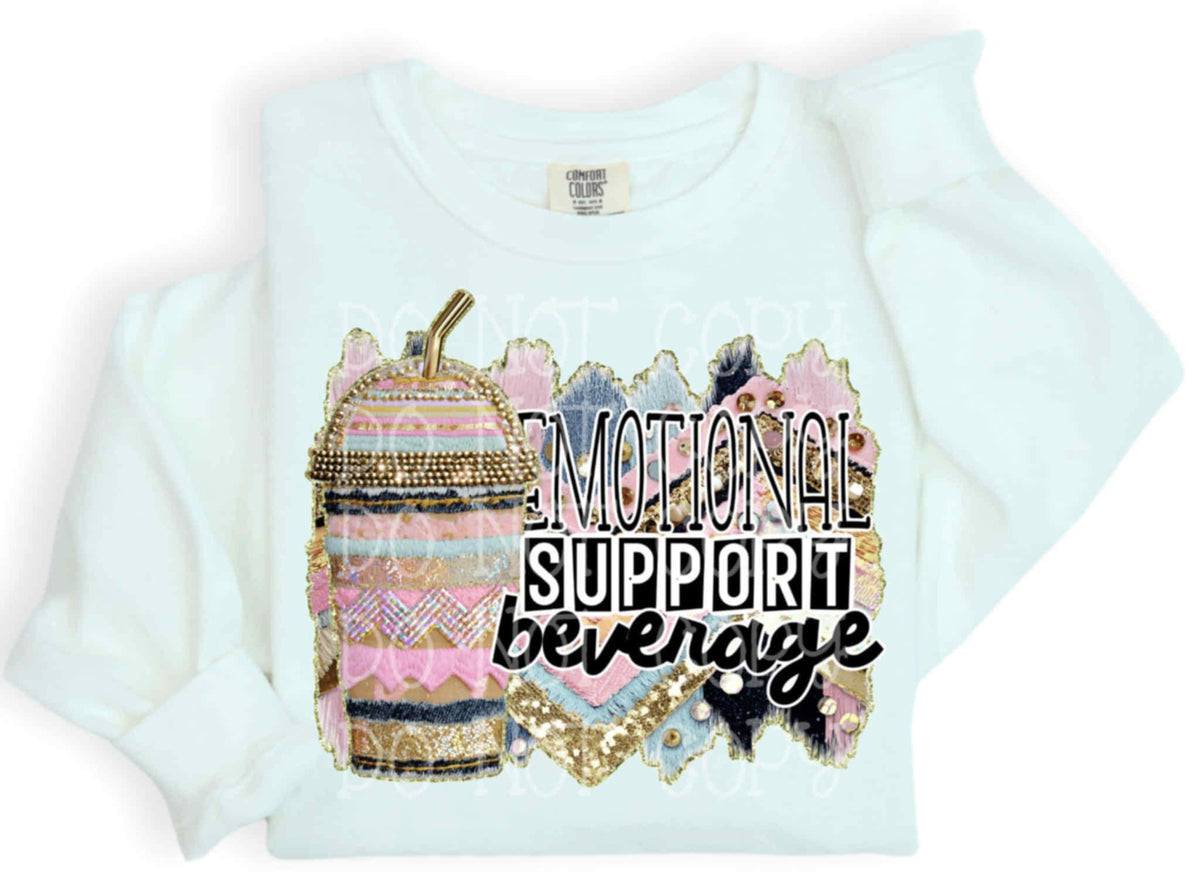 Emotional Support Beverage (c’s) DTF Transfer