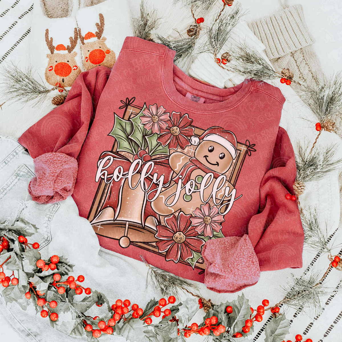 Holy Jolly (EXCLUSIVE) DTF transfer