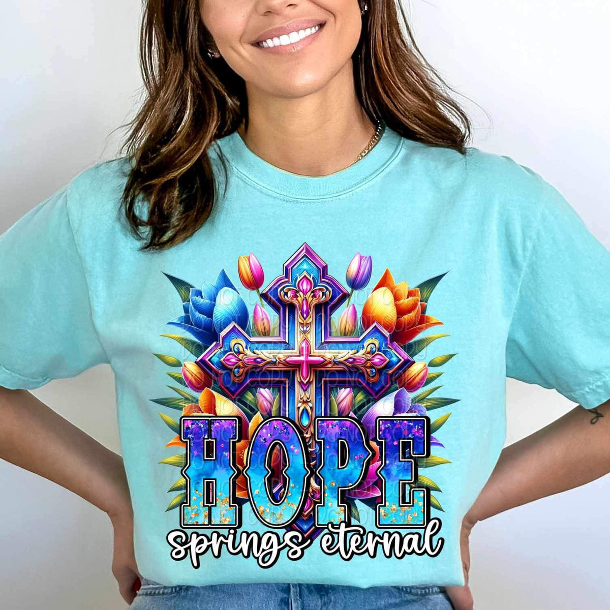 Hope springs eternal 20707 DTF transfer