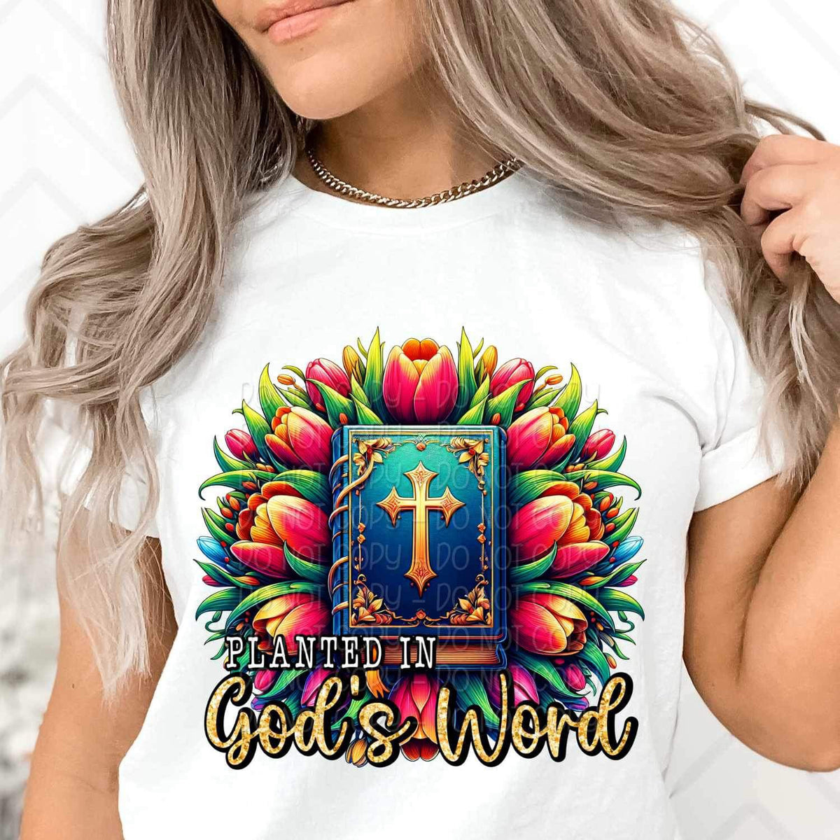 Planted in gods grace 20706 DTF transfer