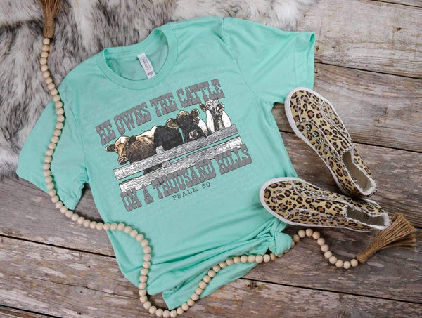 He owns the cattle on a thousand hills 20770 DTF transfer