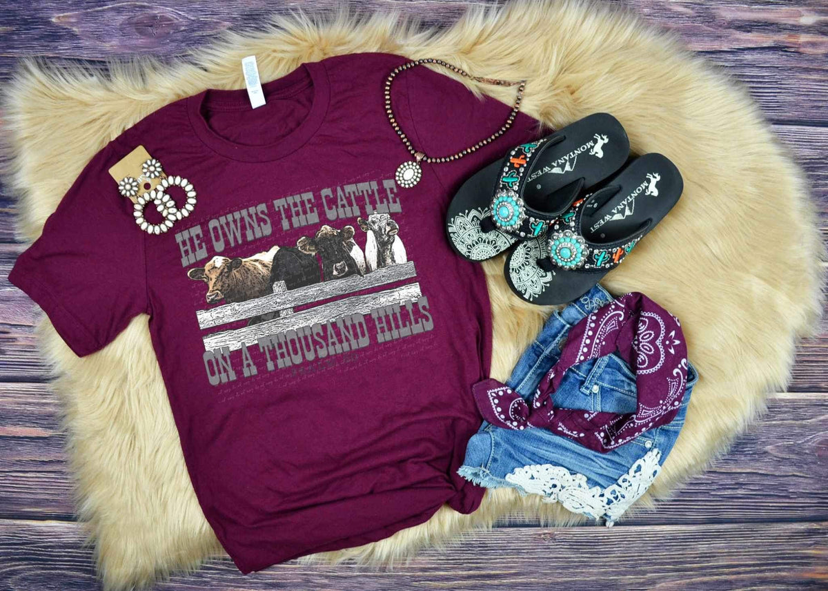 He owns the cattle on a thousand hills 20770 DTF transfer