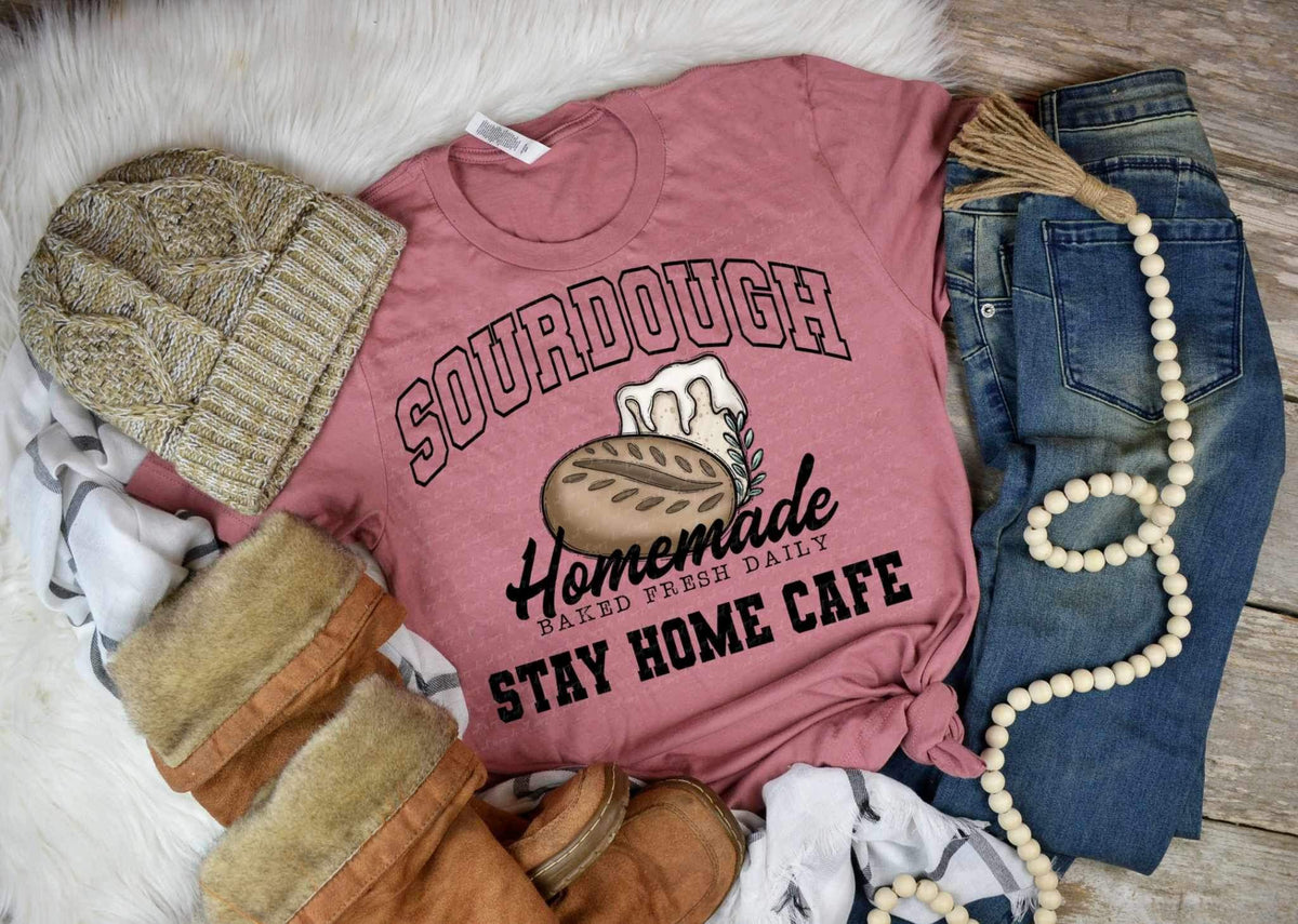Sourdough homeade stay home cafe 20764 DTF transfer