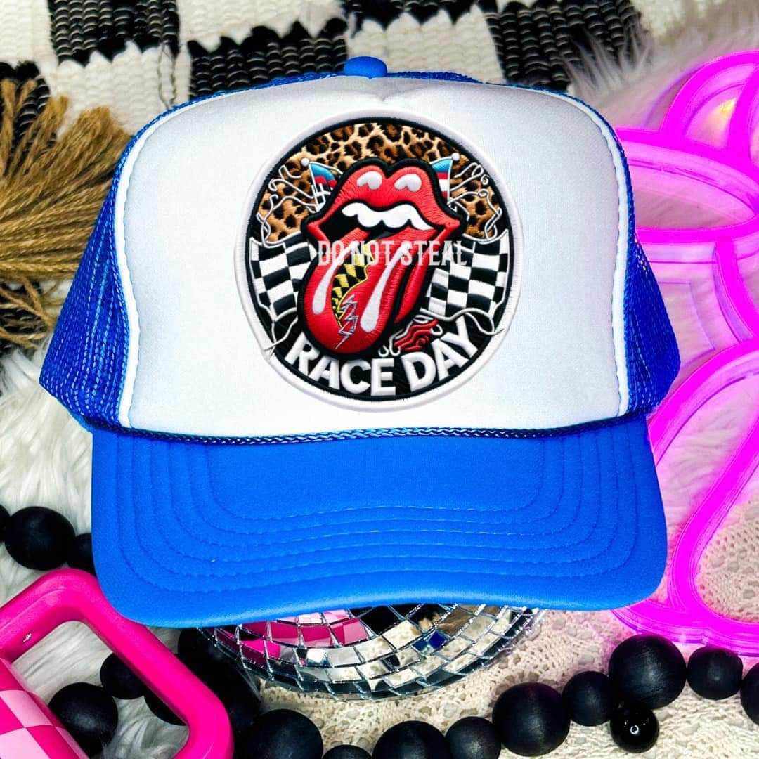 Race day tongue CIRCLE (HW) 31273 DTF transfer