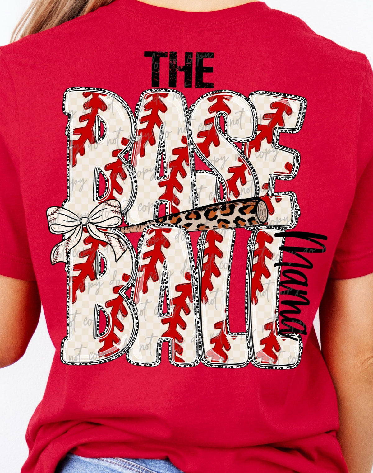 The baseball mama (VIRGO) DTF transfer