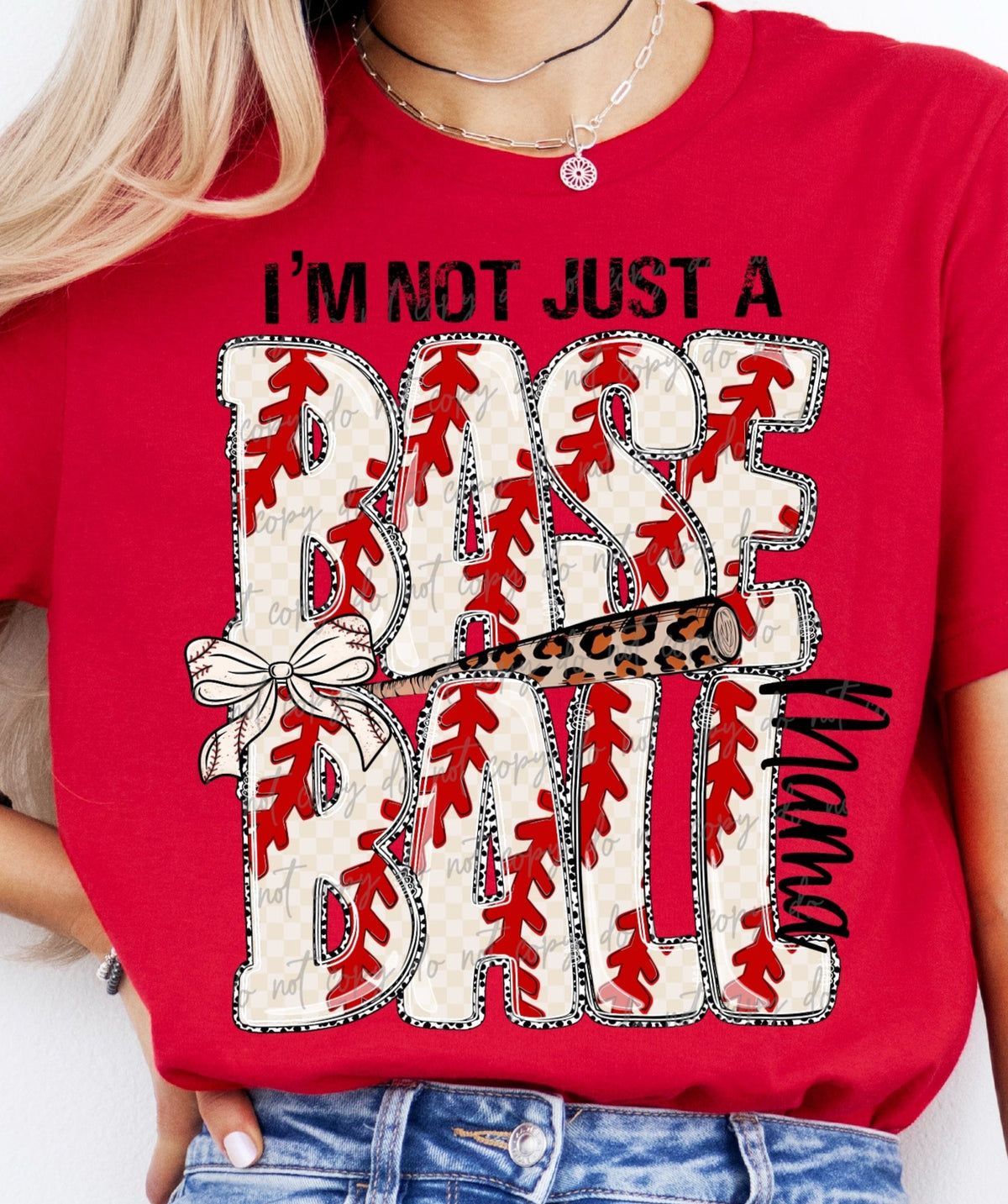 I'm not just a Baseball mama (VIRGO) DTF transfer