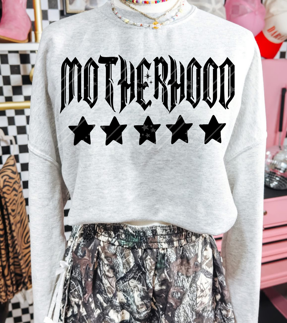 Motherhood 5 star underline (Carter) DTF Transfer