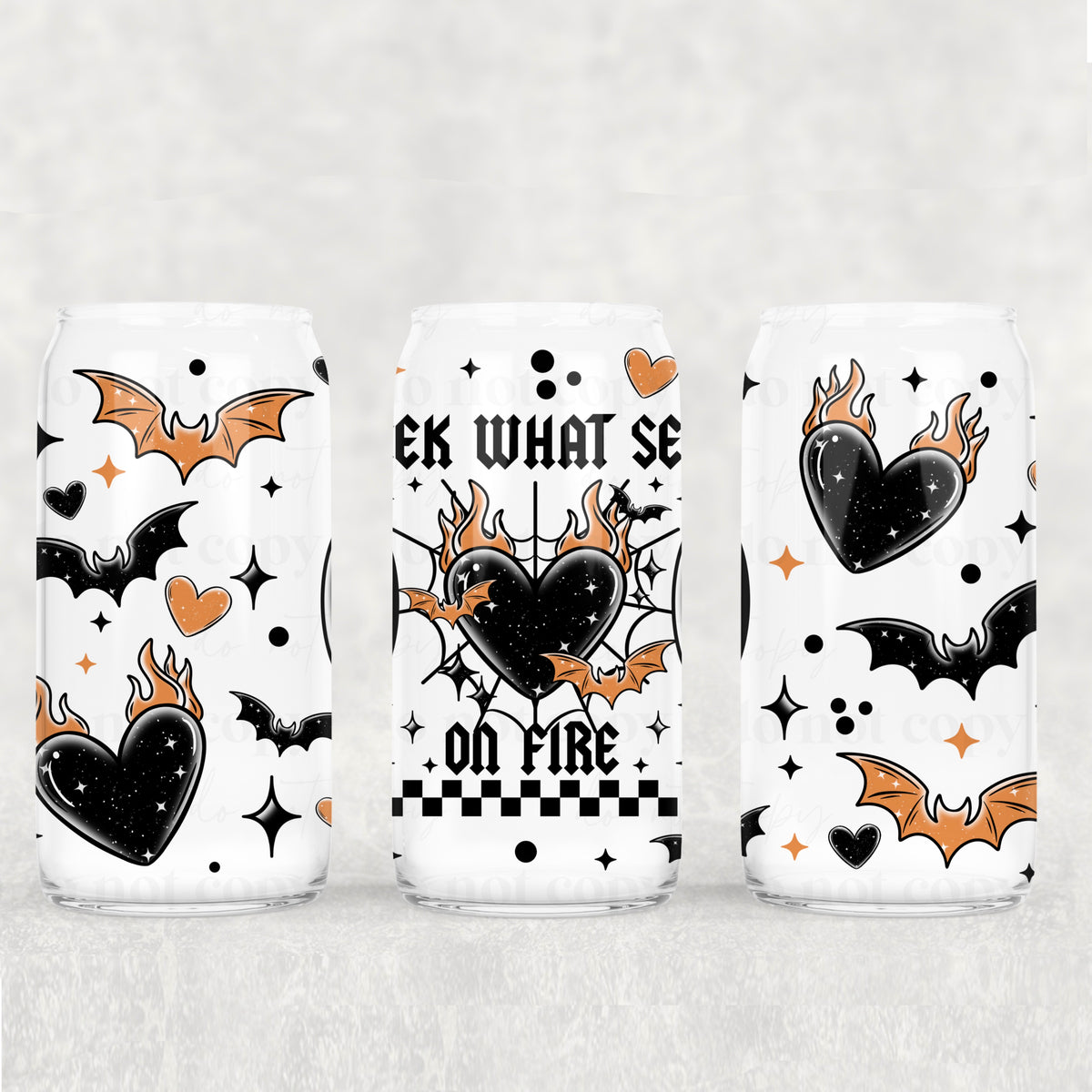 0088 seek what sets your soul on fire (CSC) UV DTF WRAP
