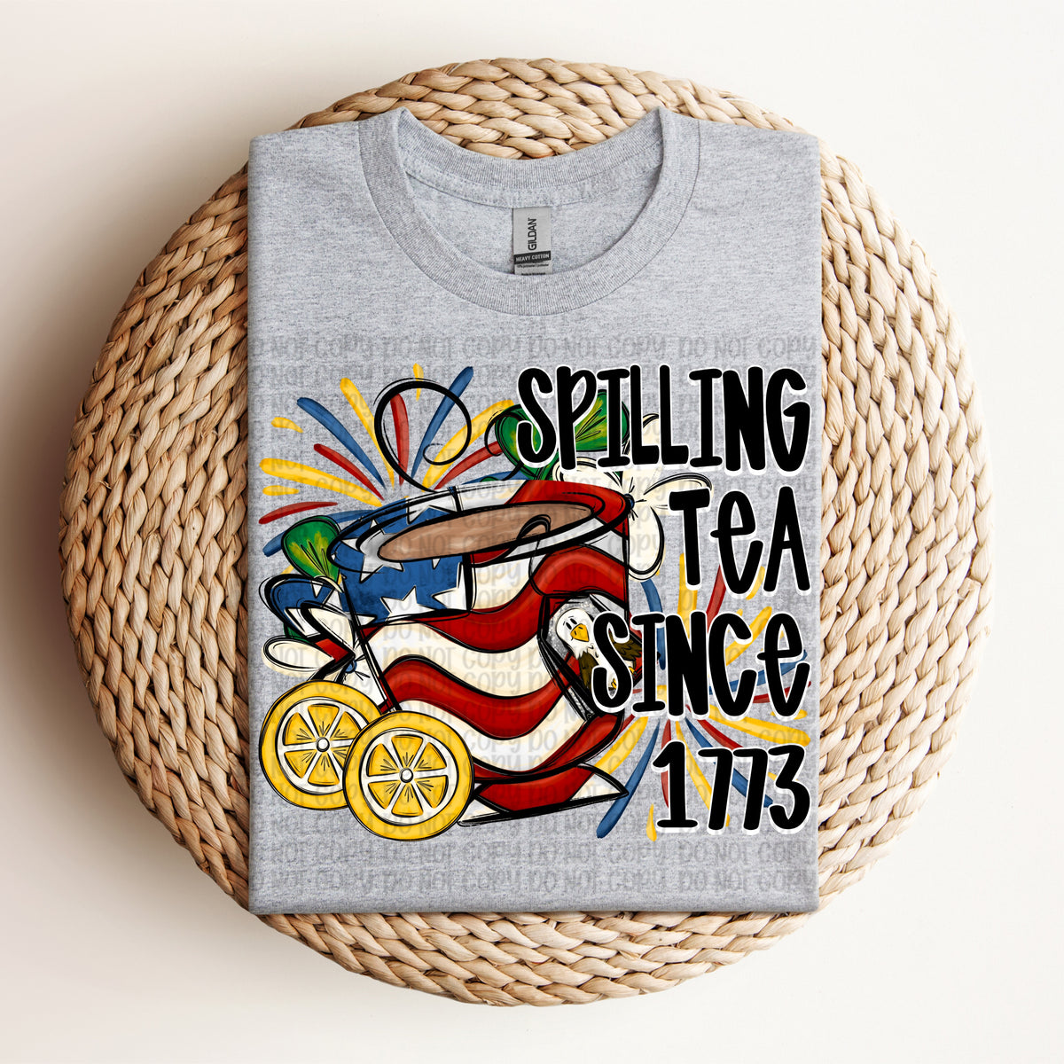 Spilling tea since 1773 (VP) DTF