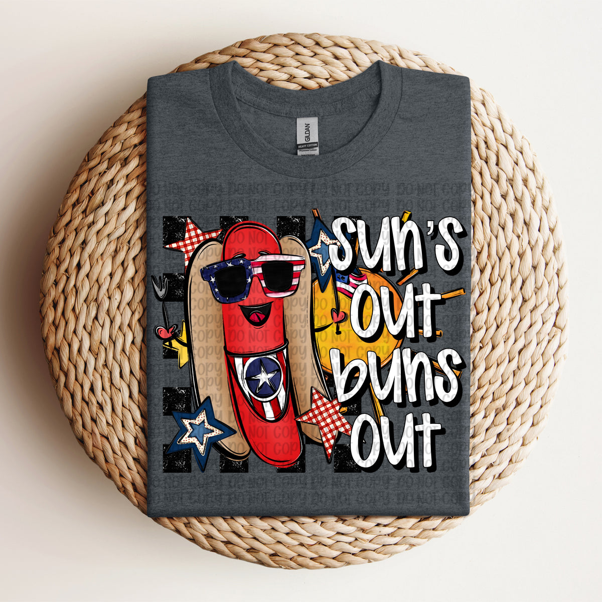 Suns out buns out (VP) DTF Transfer