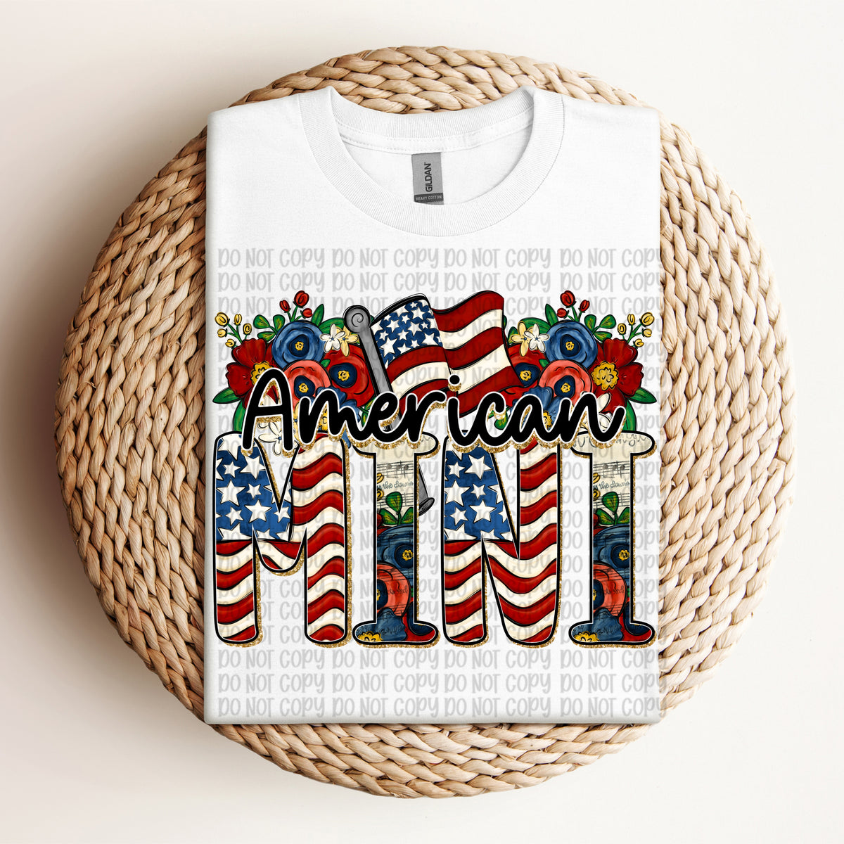 American mini florals (VP) DTF Transfer