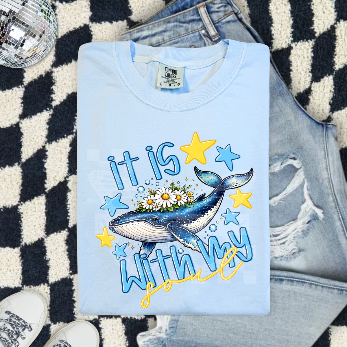 It is whale with my soul (PH) DTF Transfer