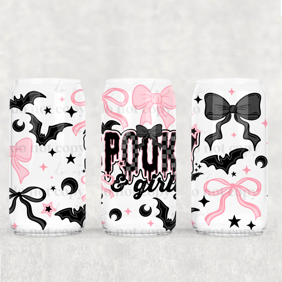 0237 spooky and girly (CSC) UV DTF WRAP