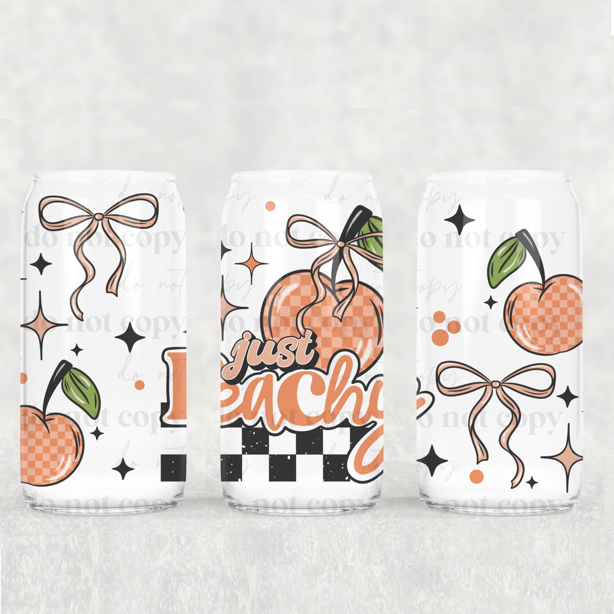 0245 just peachy (CSC) UV DTF WRAP