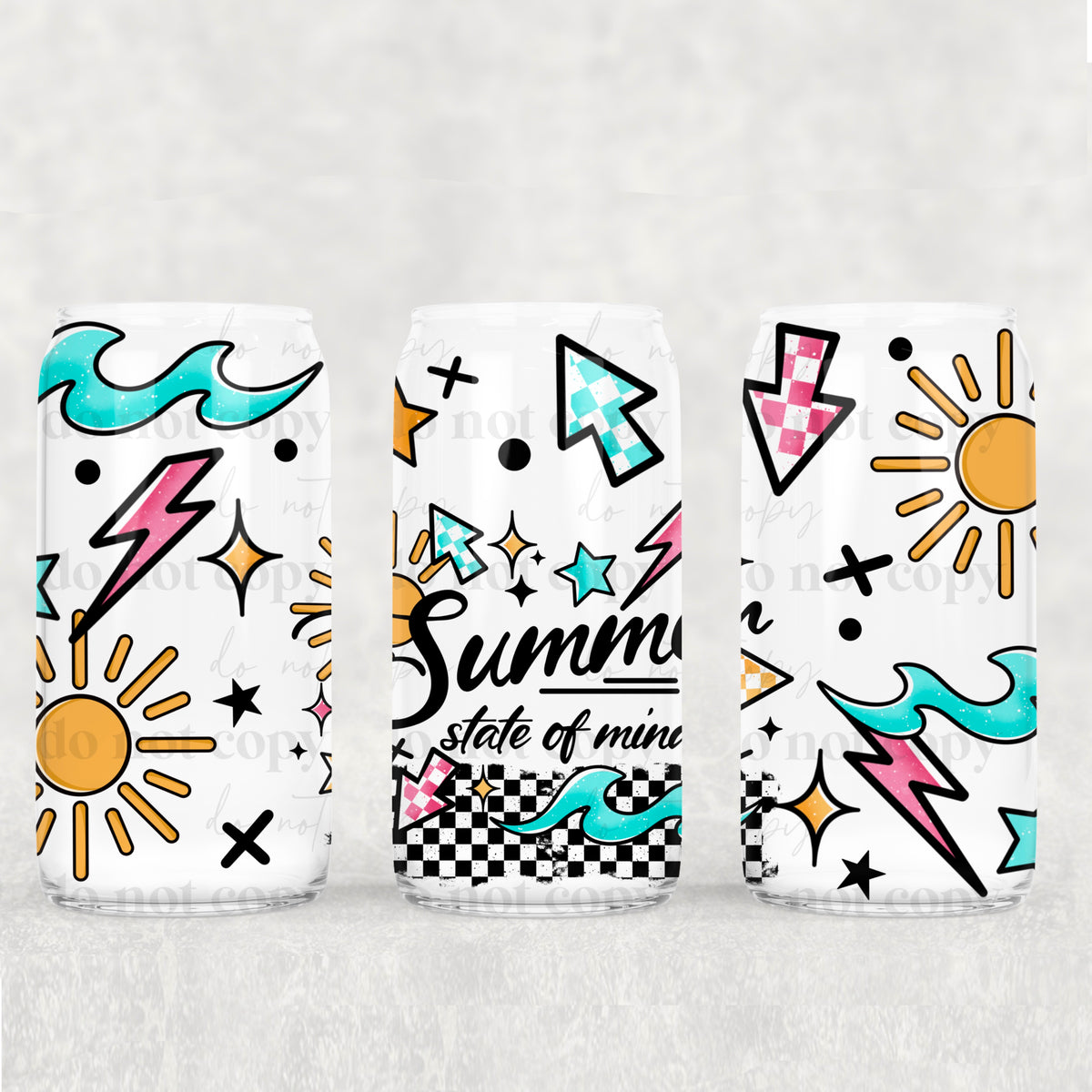 0253 summer state of mind (CSC) UV DTF WRAP
