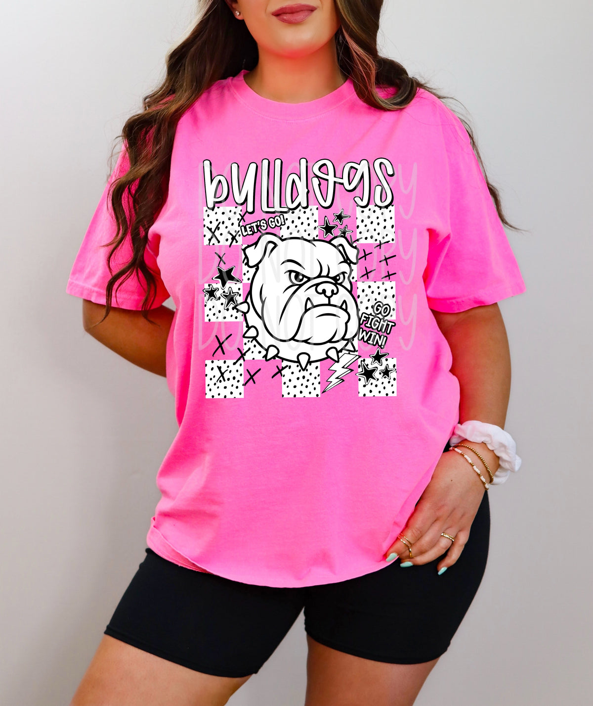 Bulldogs Dotties and Doodles (PH) DTF Transfer