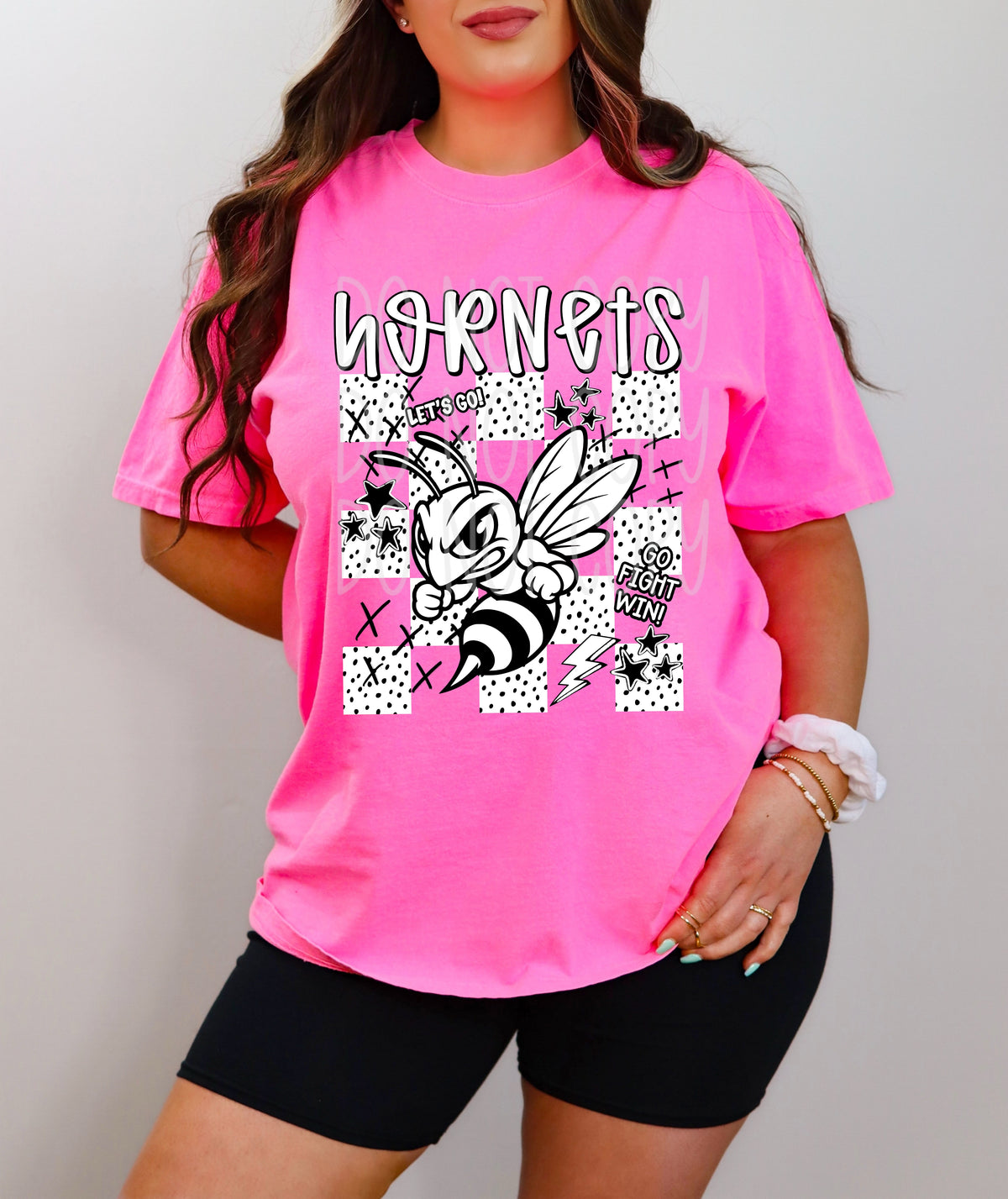 Hornets Dotties and Doodles (PH) DTF Transfer