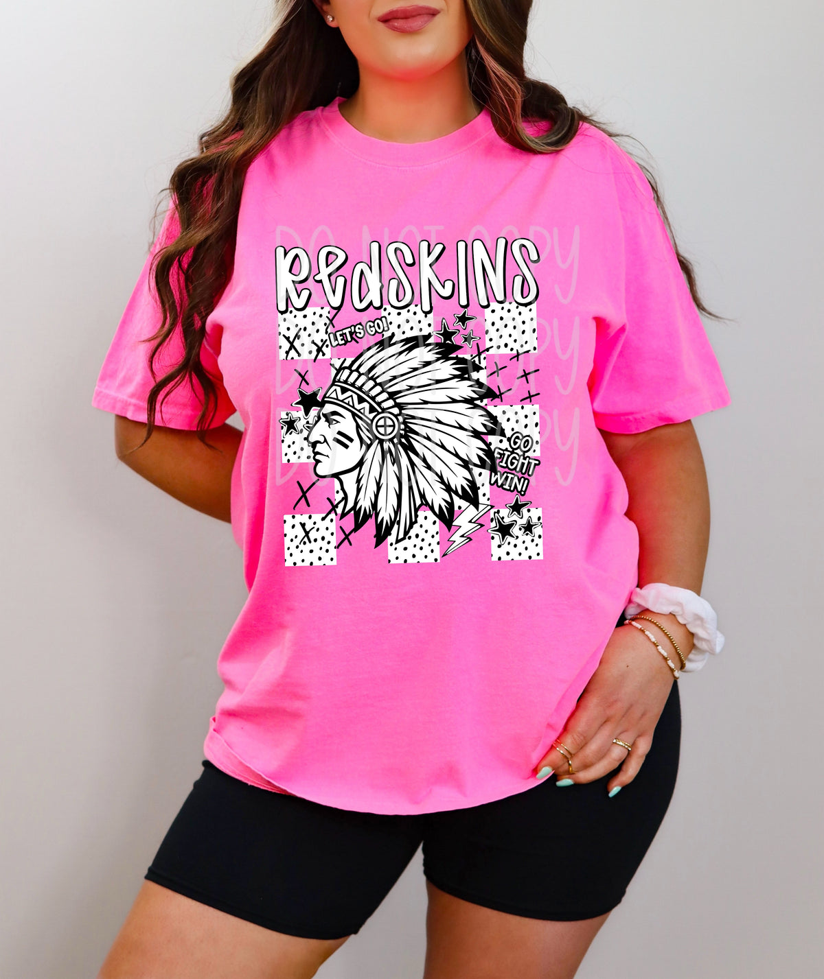 Redskins Dotties and Doodles (PH) DTF Transfer