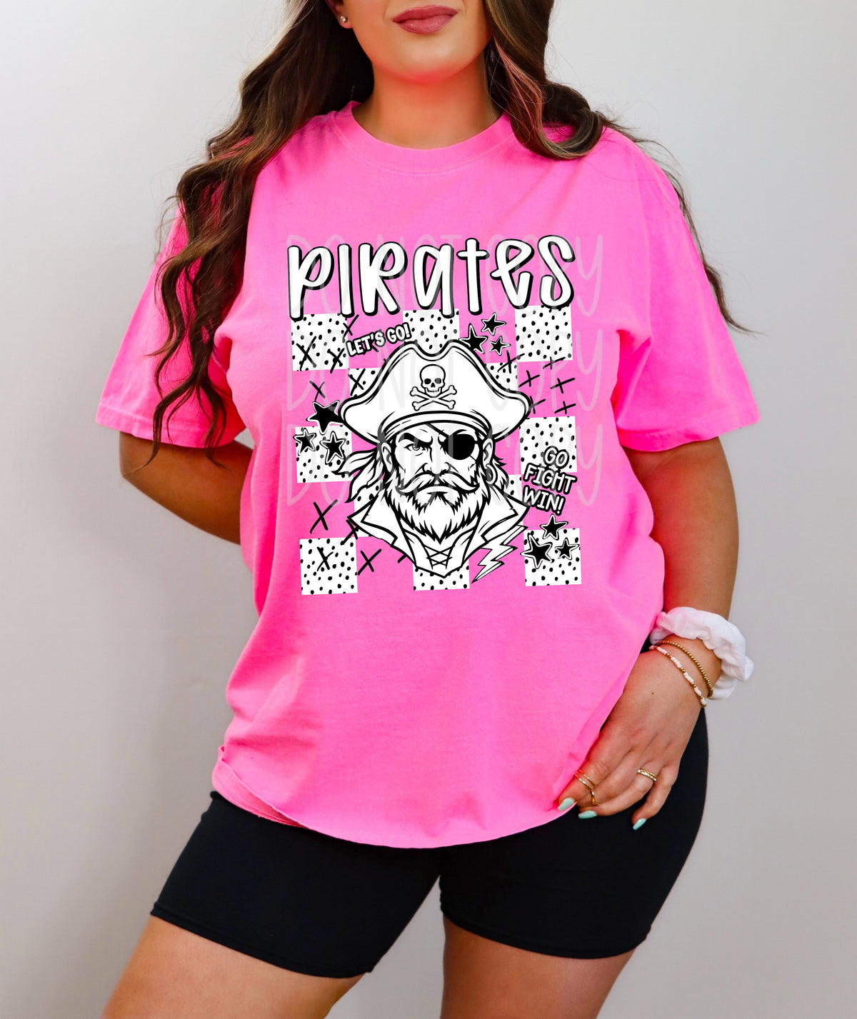 Pirates Dotties and Doodles (PH) DTF Transfer