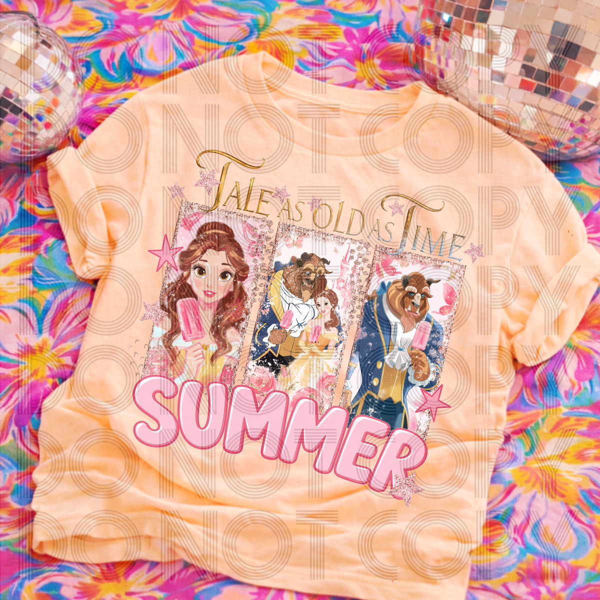 Tale as old as time (Renewed) DTF Transfer