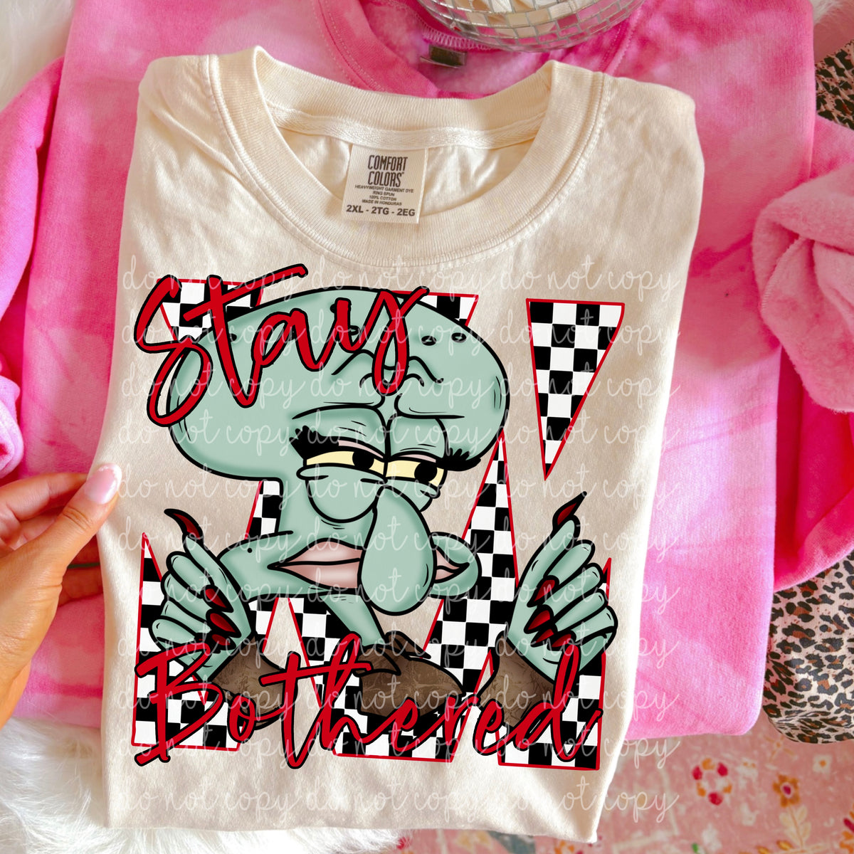 Squid stay bothered (MMD) DTF Transfer