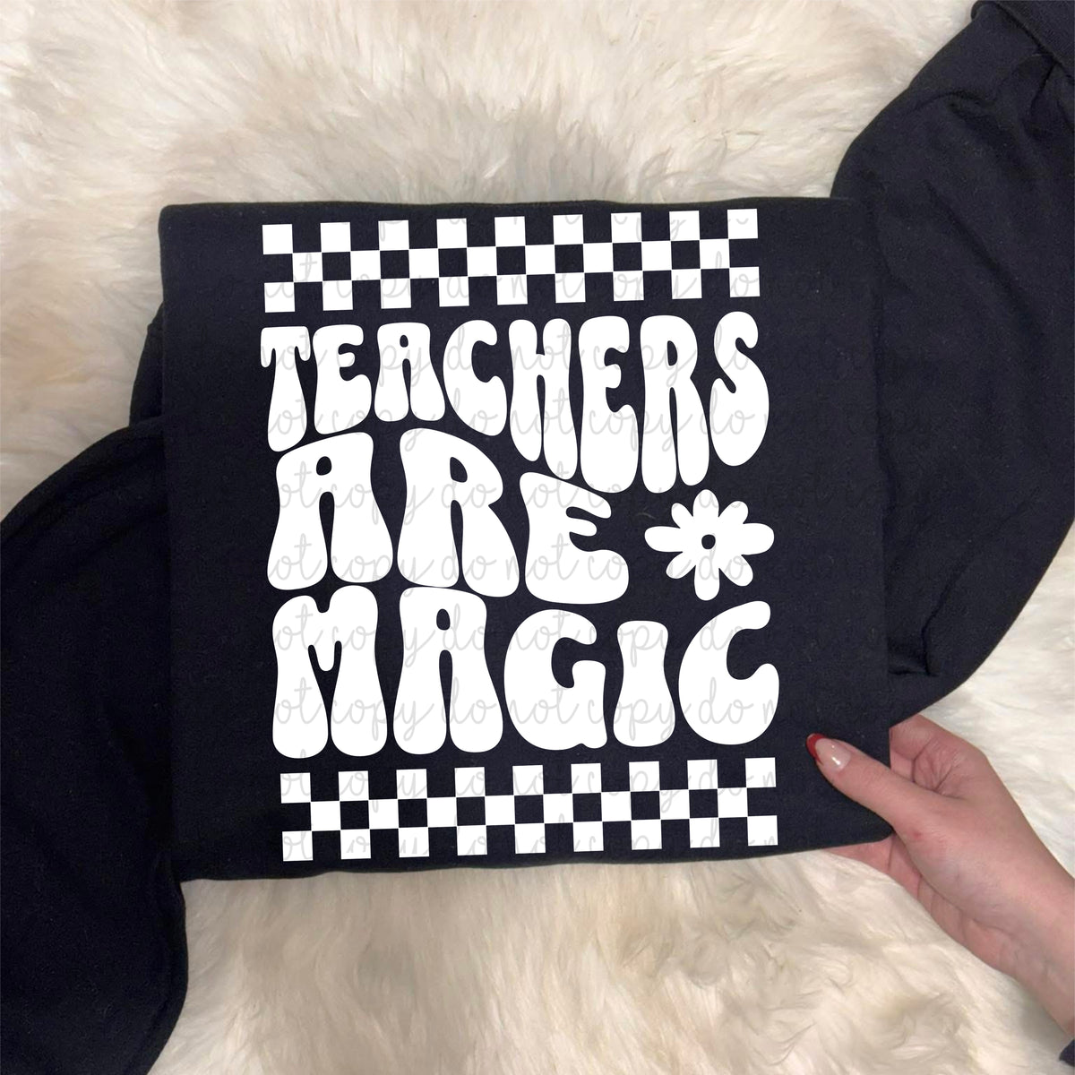Teachers are magic (WHITE) (MMD) DTF Transfer